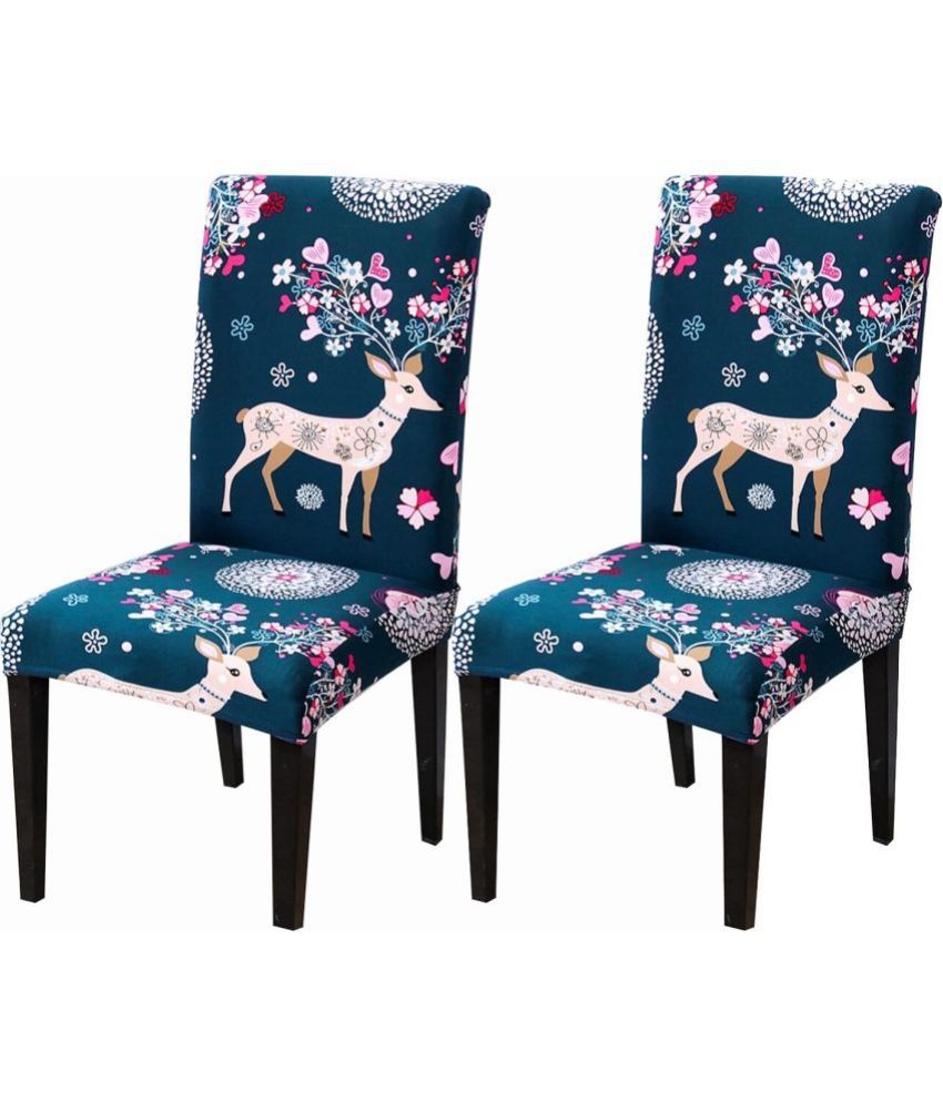     			House Of Quirk 1 Seater Polyester Chair Cover ( Pack of 2 )