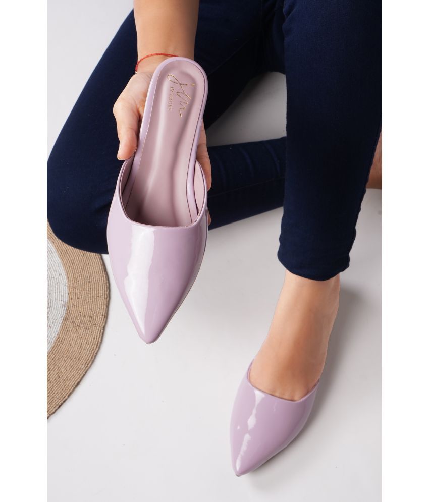     			JM Looks Lavender Women's Casual Ballerinas