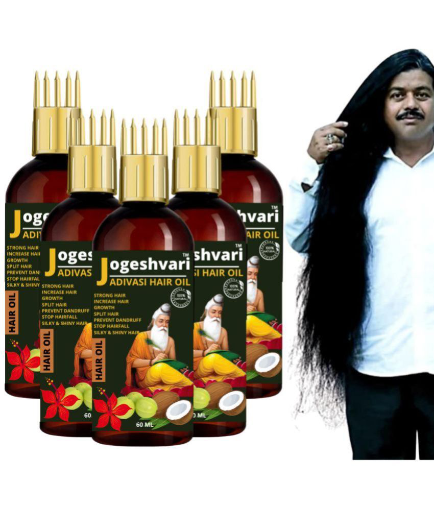     			Jogeshvari Hair Growth Almond Oil 300 ml ( Pack of 5 )