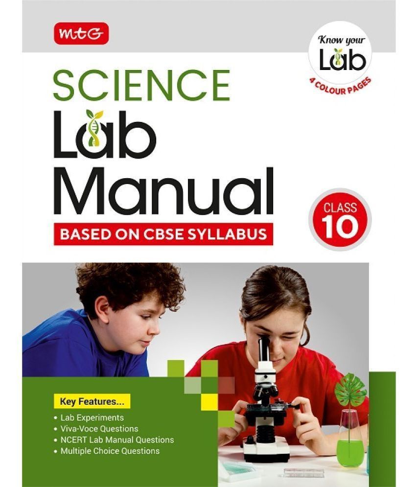     			MTG Lab Manual Class 10 Science Book | Based on CBSE Syllabus | Lab Experiments,Voce Question & NCERT Lab Manual Question For 2024-25 Exam