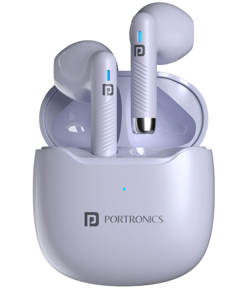    			Portronics Twins S12 On Ear TWS Pink