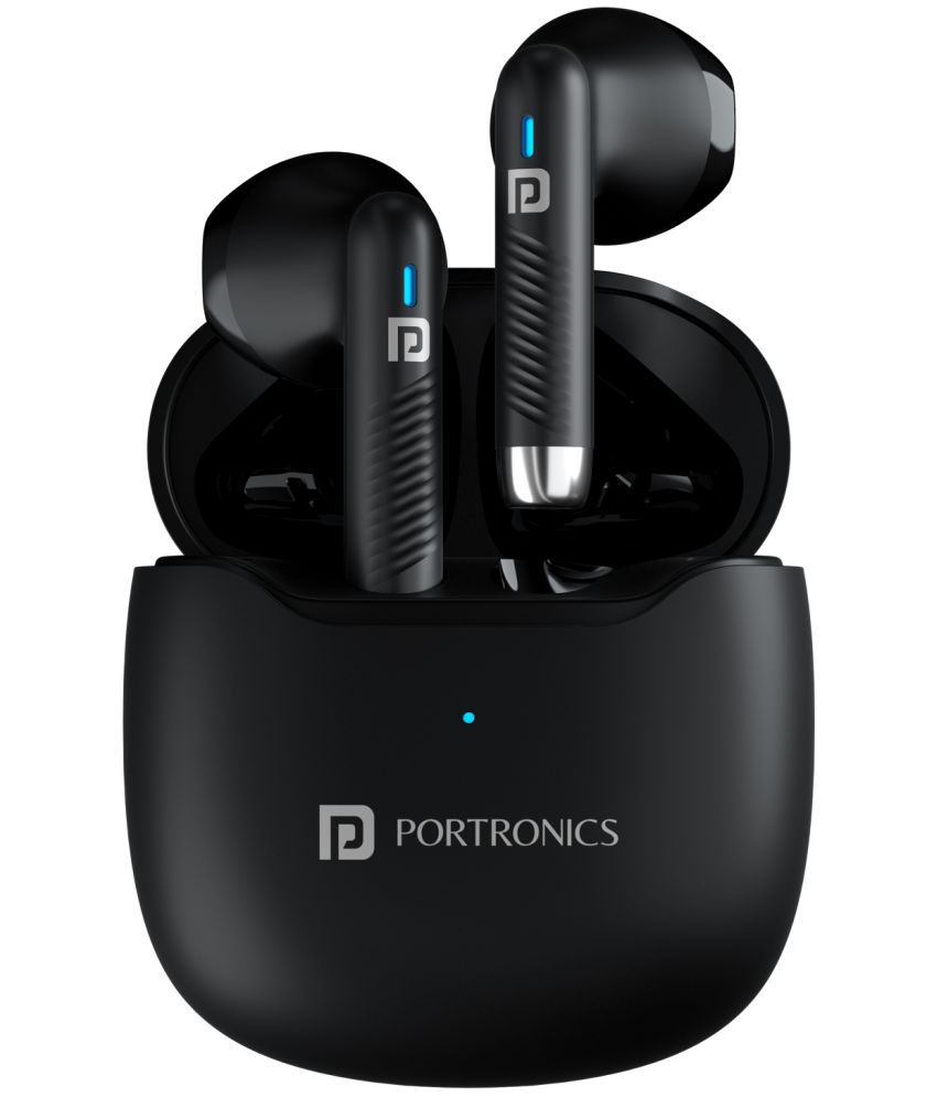     			Portronics Twins S12 On Ear TWS Black