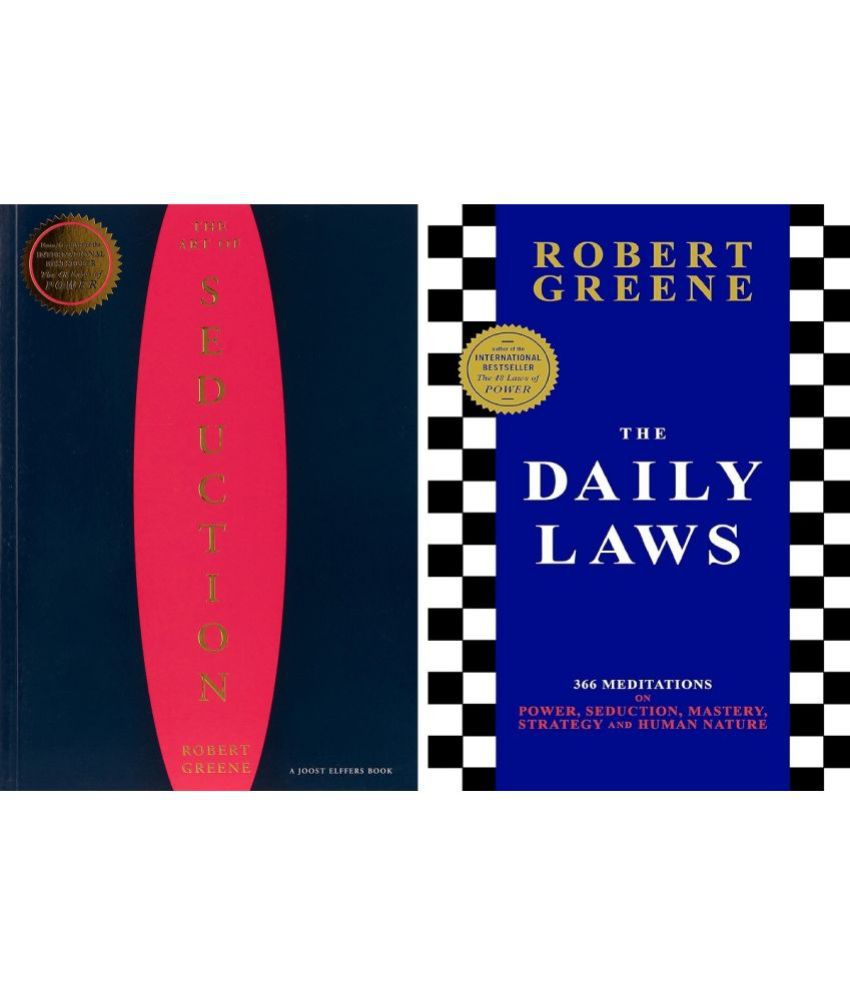     			Robert Greene 2 Books Set: The Art of Seduction & Daily Laws (English,Paperback)