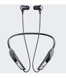 UBON CL-3740 Bluetooth Bluetooth Neckband On Ear 60 Hours Playback Active Noise cancellation IPX4(Splash &amp; Sweat Proof) Black