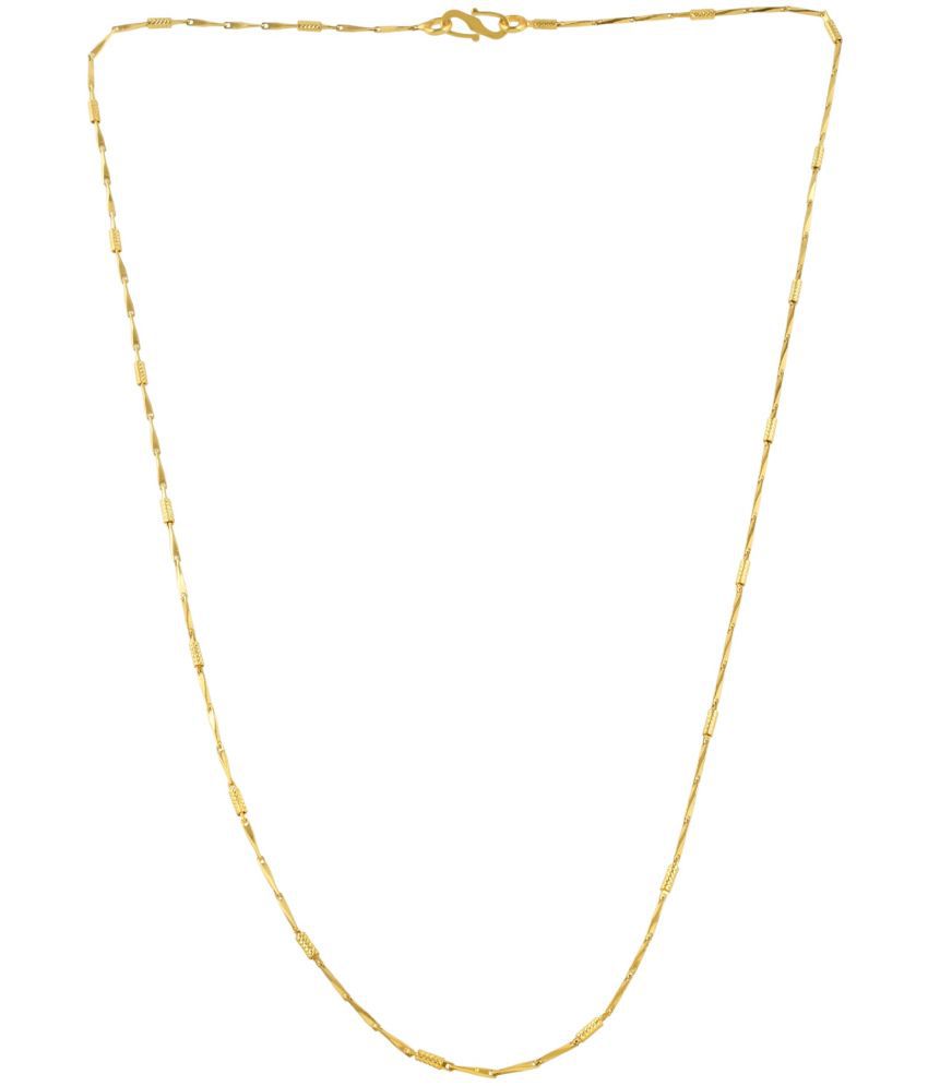     			ADMIER Gold Plated Chain ( Pack of 1 )