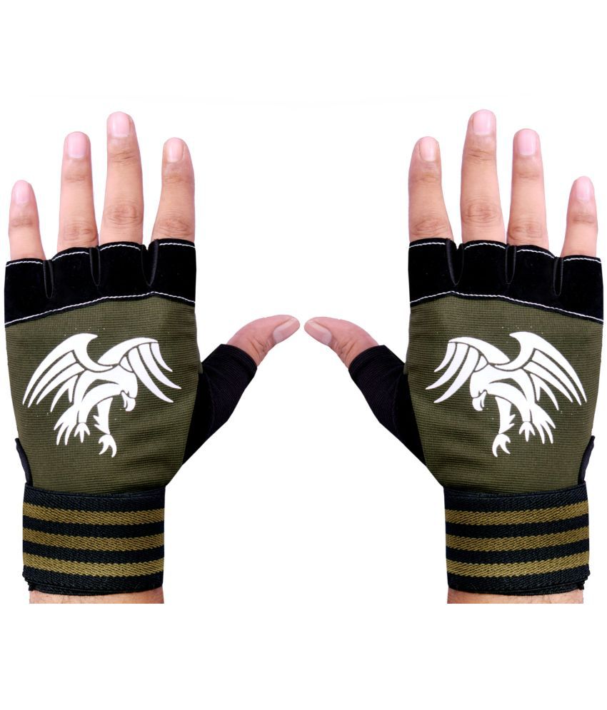     			LITEFEEL Weight Lifting glove Unisex Polyester Gym Gloves For Advanced Fitness Training and Workout With Half-Finger Length