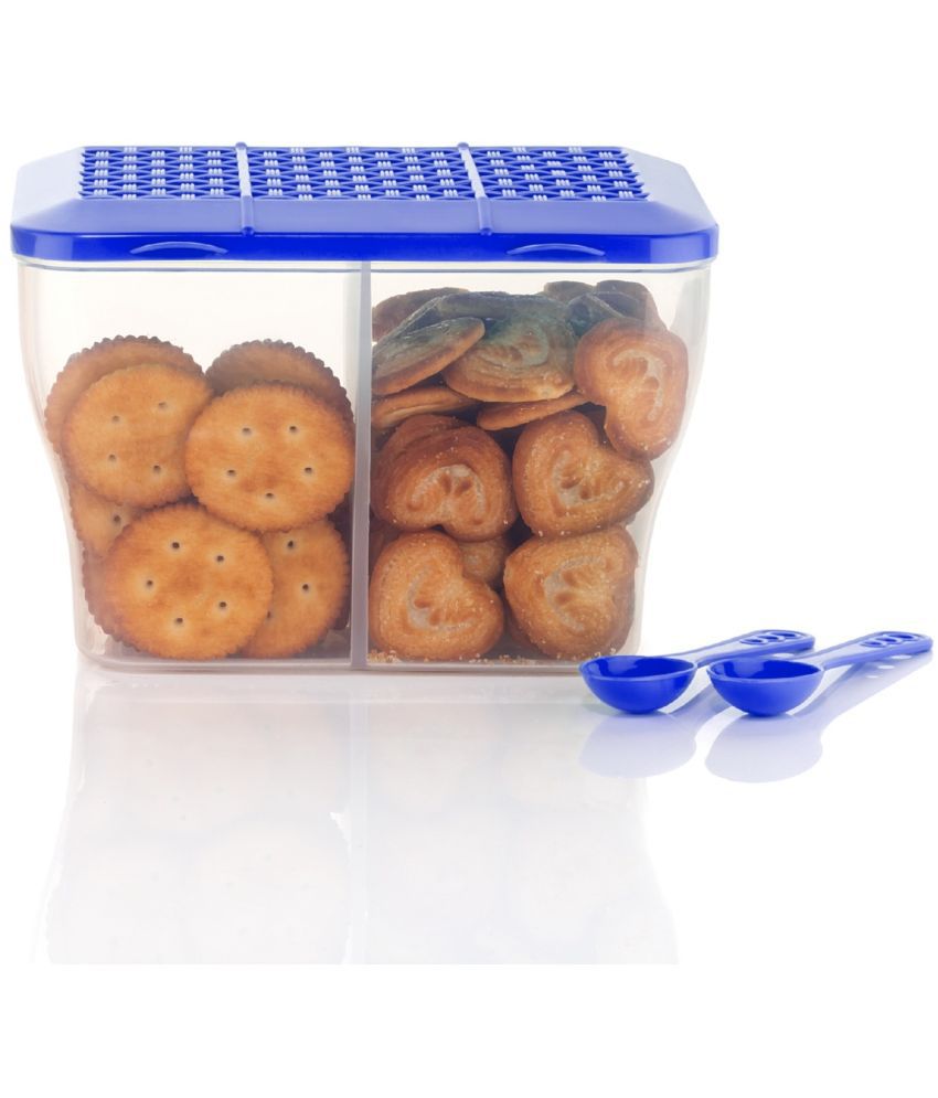    			FIT4CHEF Dal/Grocery/Cookie PET Blue Multi-Purpose Container ( Set of 1 )