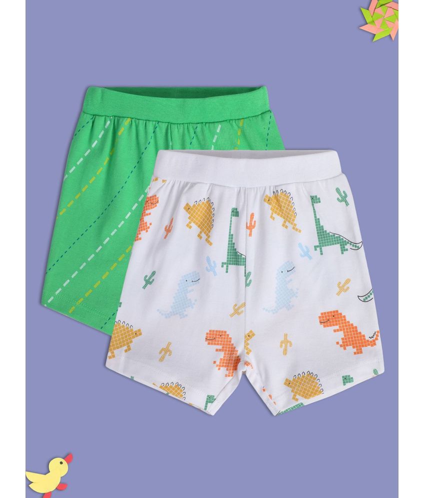     			MINI KLUB Multi NEW BORN AND BABY BOYS SHORTS Pack of 2