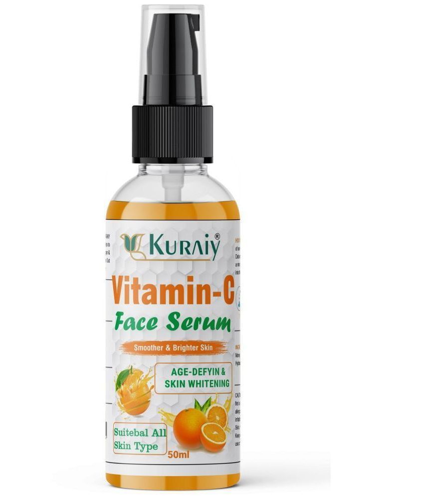     			KURAIY Face Serum Vitamin C Radiant Glow For All Skin Type ( Pack of 1 )