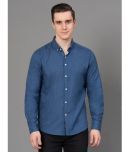 Red Tape Cotton Blend Regular Fit Solids Full Sleeves Men's Casual Shirt - Blue ( Pack of 1 )