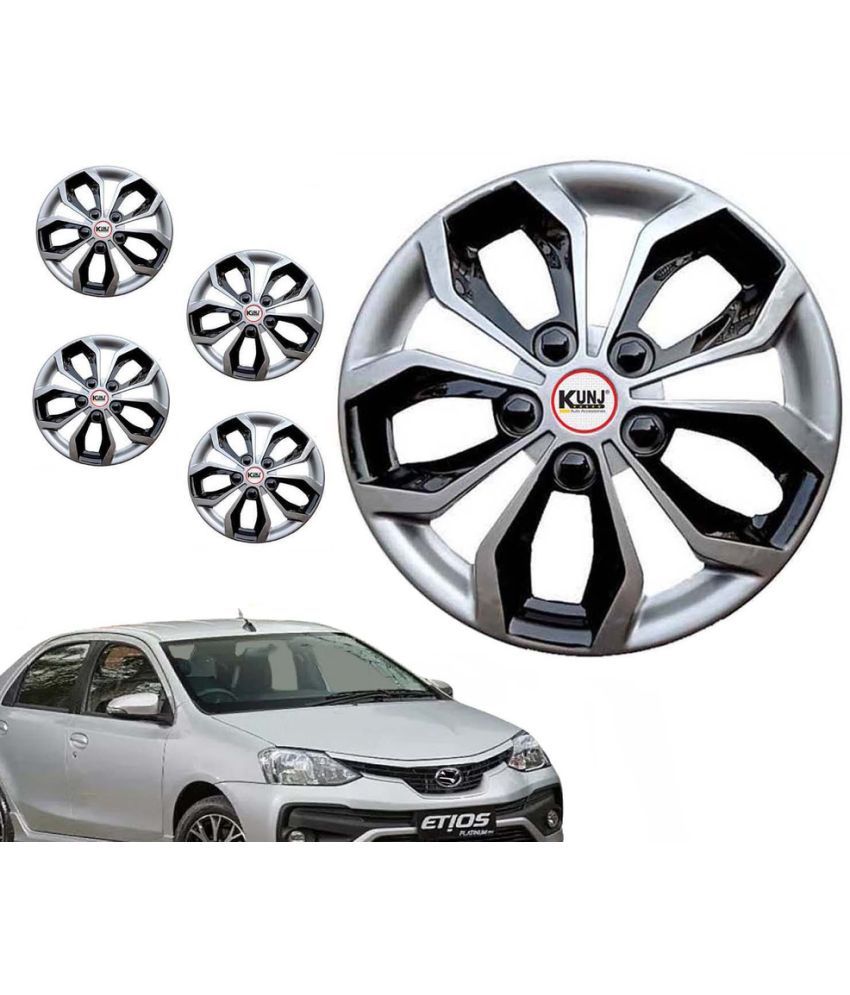     			Auto E-Shopping Wheel Caps For 35.56 cm (14) Wheels Set of 4