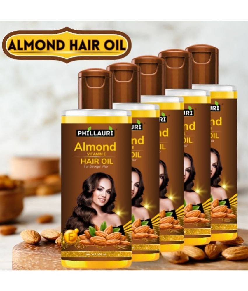     			Phillauri Anti Dandruff Almond Oil 500 ml ( Pack of 5 )