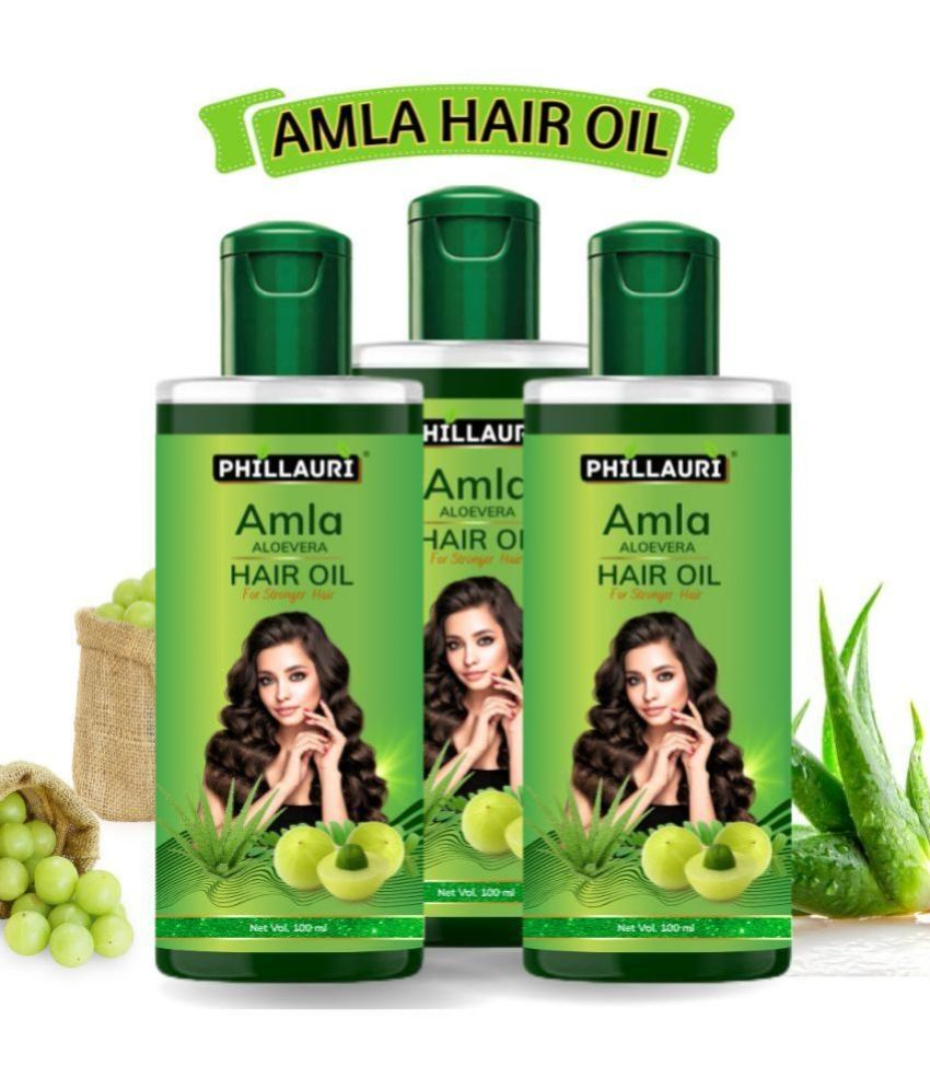     			Phillauri Anti Dandruff Amla Oil 300 ml ( Pack of 3 )