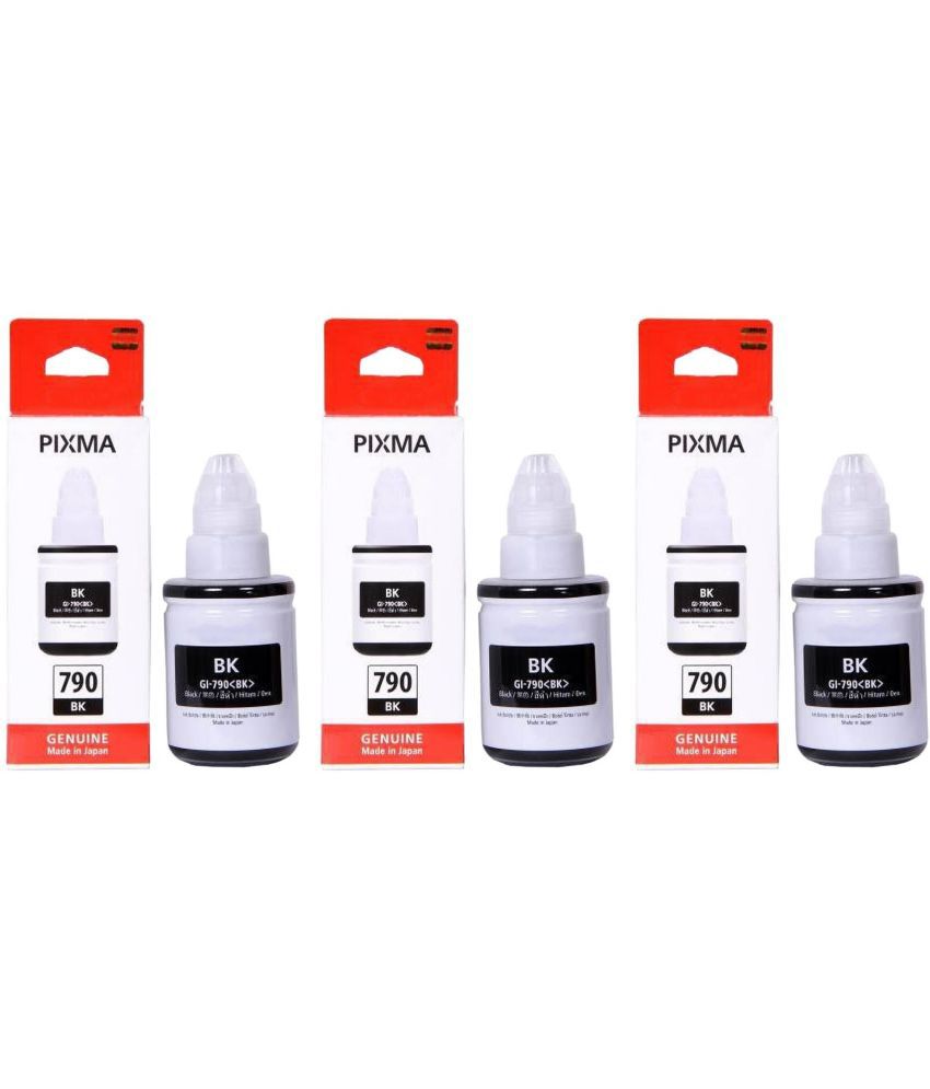     			zokio Ink 790 For 2000 Black Pack of 3 Cartridge for Inkjet Printers G1000,G1010,G1100,G2000,G2002,G2010,G2012,G2100,G3000,G3010,G3012,G3100,G4000,G4010