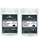 Bon Austin Hair Building Fiber Instant Fuller Hair (Black) 25 gm Pack of 2