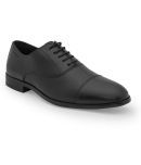 Red Tape Black Men's Oxford Formal Shoes