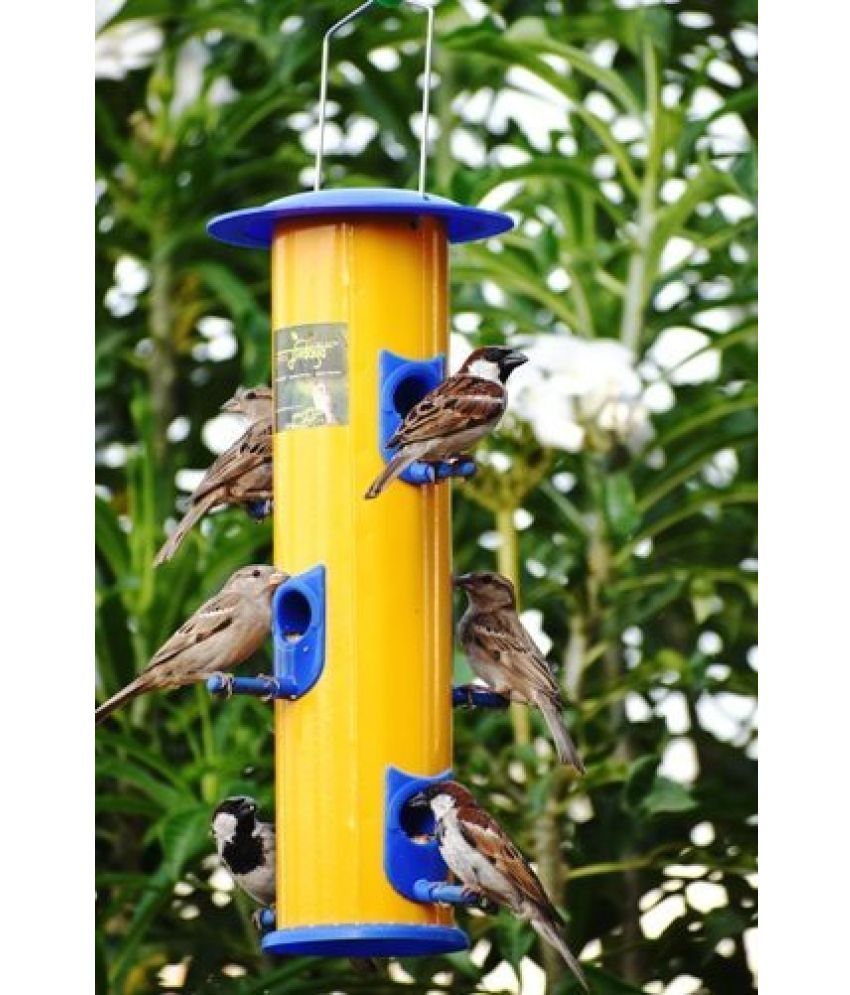     			Amijivdaya Bird Feeder Green W