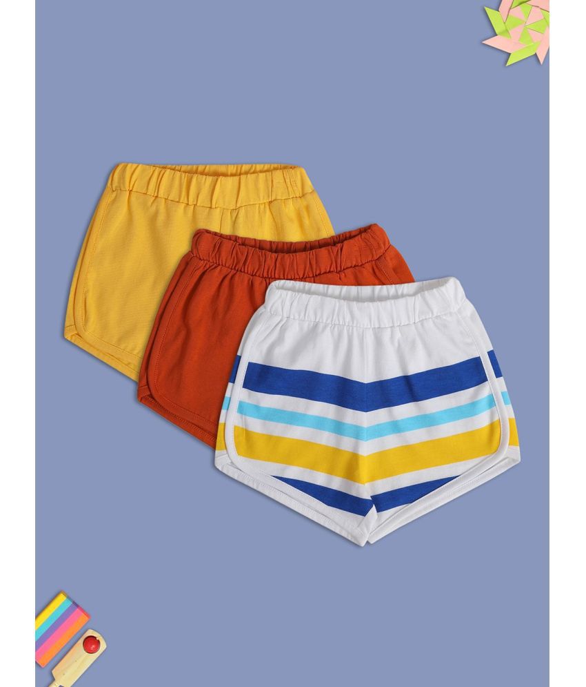    			MINI KLUB Multi NEW BORN AND BABY BOYS SHORTS Pack of 3