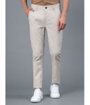 Red Tape Skinny Flat Men's Chinos - Off White ( Pack of 1 )