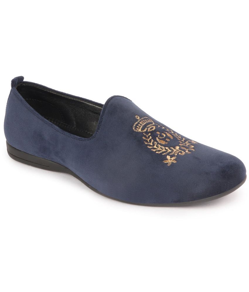     			Fausto Blue Men's Slip on