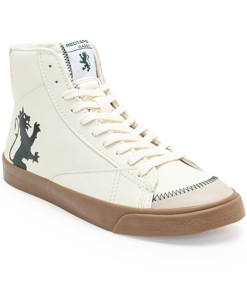     			Red Tape RMV030 White Men's Sneakers