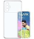 Kosher Traders Plain Cases Compatible For Silicon TECNO SPARK 8 PRO ( Pack of 1 )