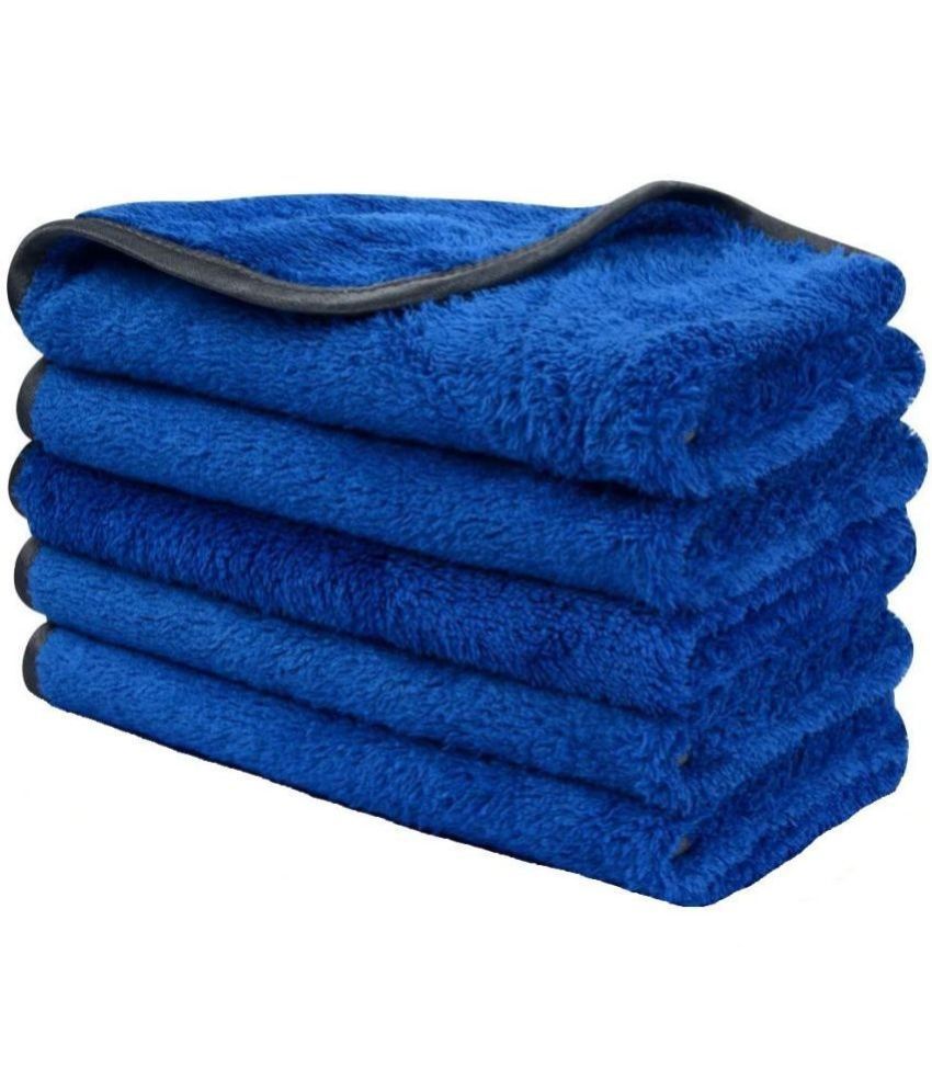     			Auto Hub Blue 600 GSM Drying Towel For Automobile ( Pack of 5 )