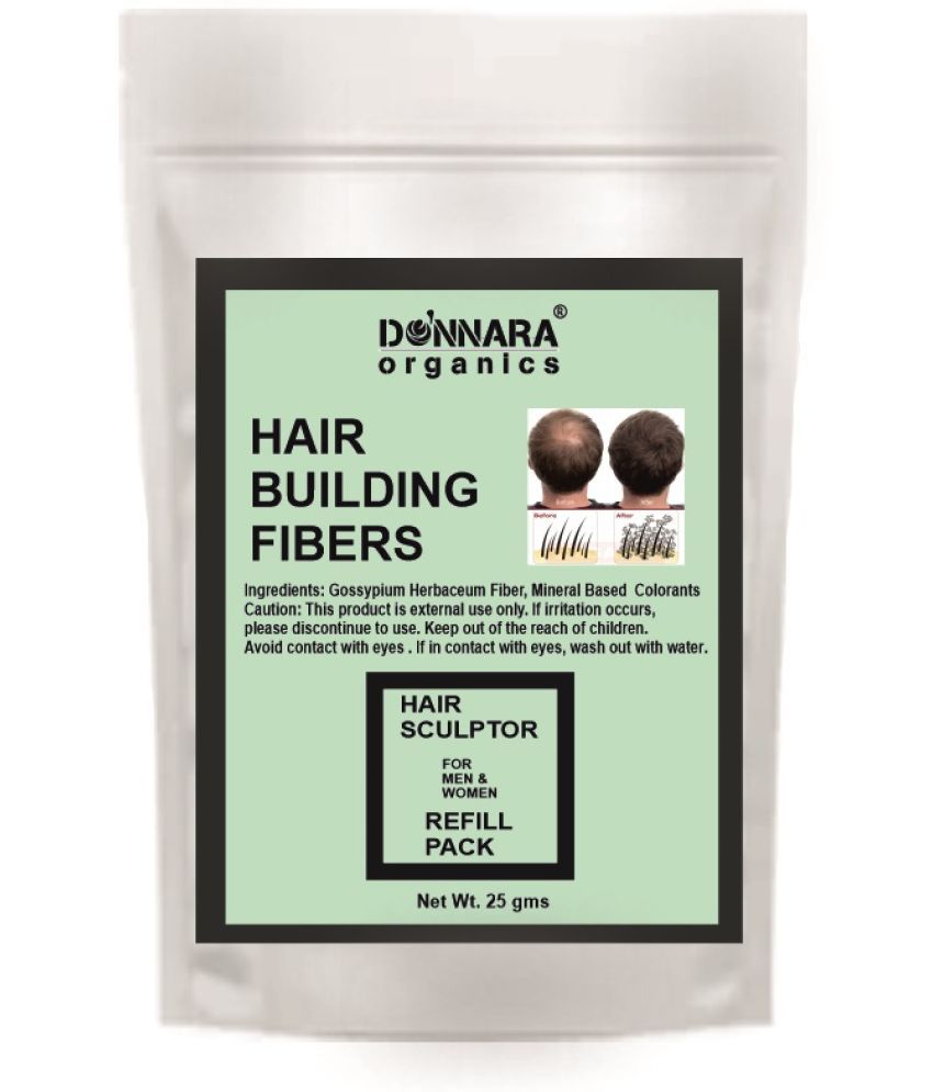     			Donnara Organics Hair Building Fibers Instant Fuller Hair 25 gm