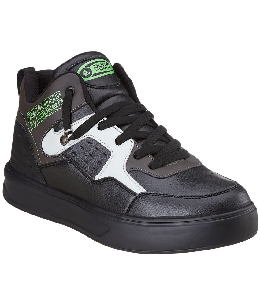     			Duke FWOL2516-BLACK Black Men's Sneakers