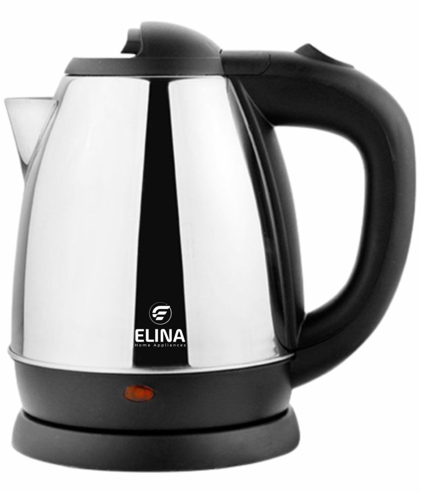     			ELINA HOME APPLIANCES Silver 1.5 litres Stainless Steel Water and Tea & Soups
