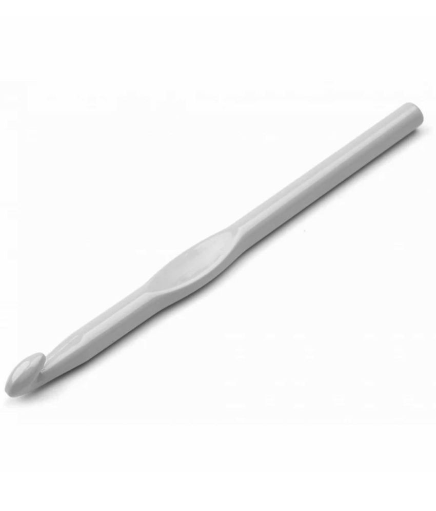     			Jyoti Crochet Hook Aluminium for Wool Work, Hand Knitted Sewing DIY Craft Weaving Needle, Ideal for Sweaters, Purses, Scarves, Hats, and Booties, 15654 (Grey, 6"/15cm of Size 12/2.5mm) - 10 Pieces