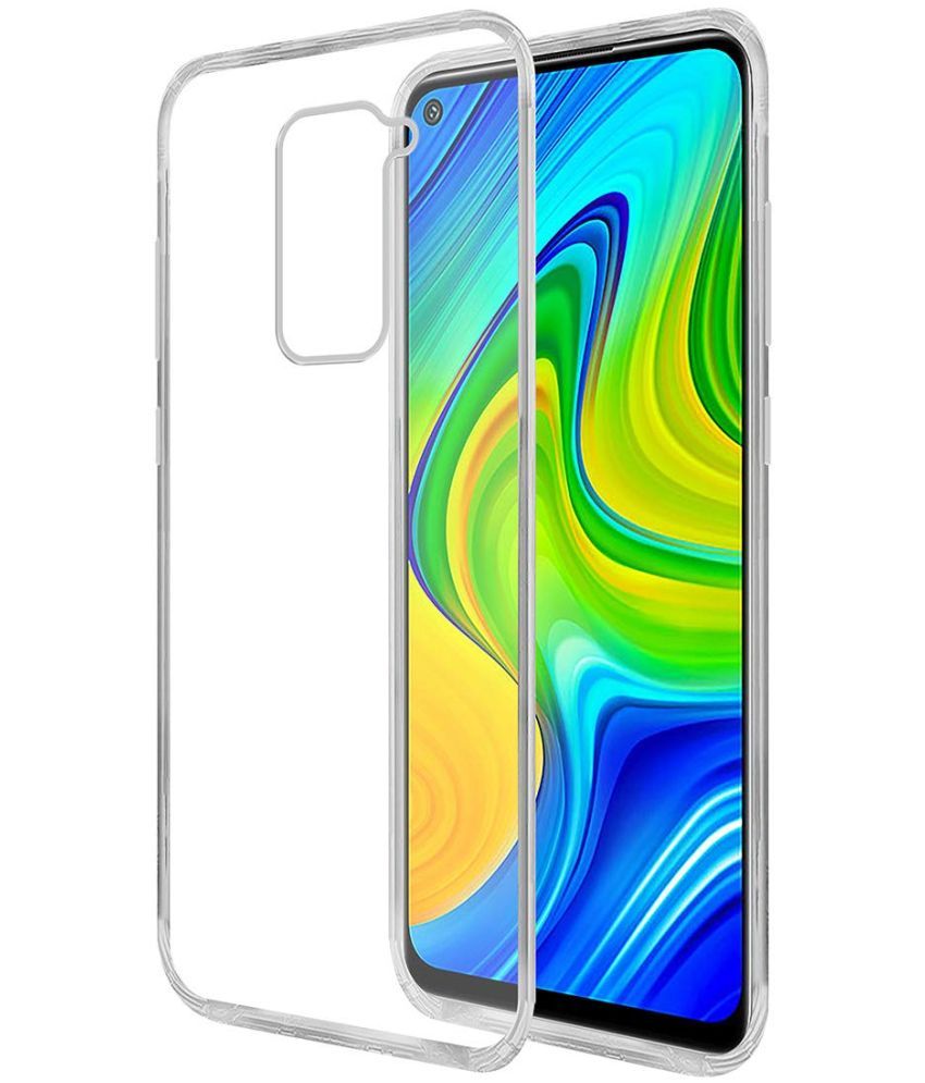     			Kosher Traders Plain Cases Compatible For Silicon Xiaomi REDMI NOTE 9 ( Pack of 1 )