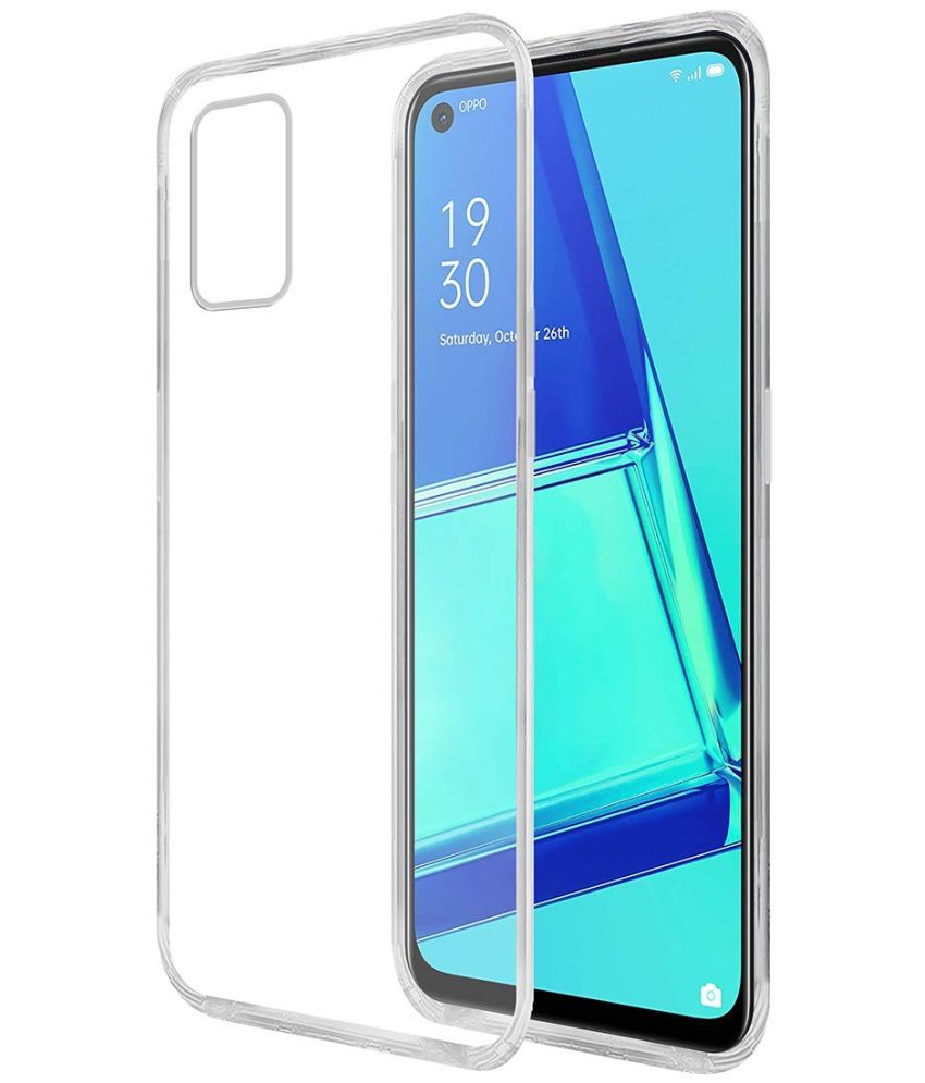     			Kosher Traders Plain Cases Compatible For Silicon OPPO A52 ( Pack of 1 )