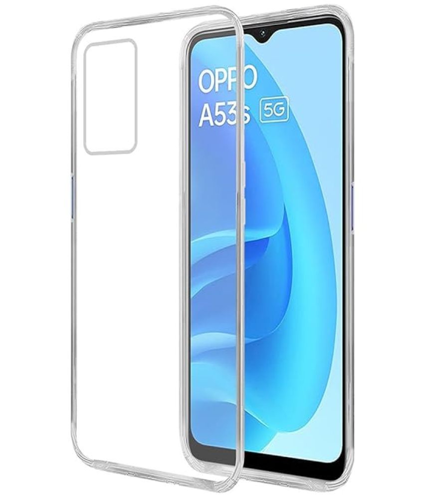     			Kosher Traders Plain Cases Compatible For Silicon OPPO A53s ( Pack of 1 )