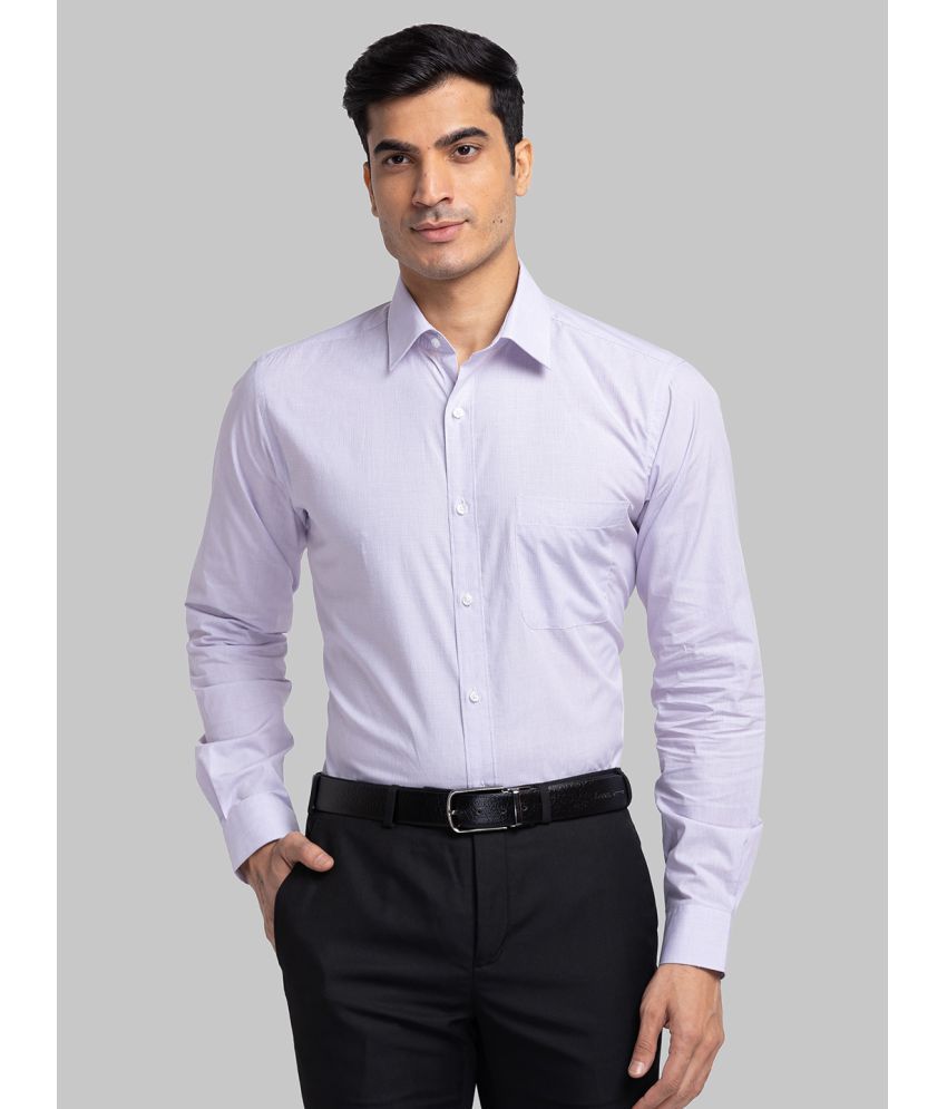     			Raymond Cotton Slim Fit Full Sleeves Men's Formal Shirt - Purple ( Pack of 1 )