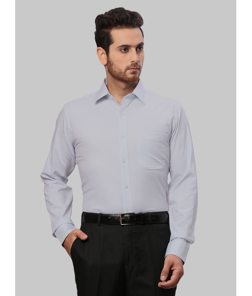     			Raymond Cotton Slim Fit Full Sleeves Men's Formal Shirt - Blue ( Pack of 1 )