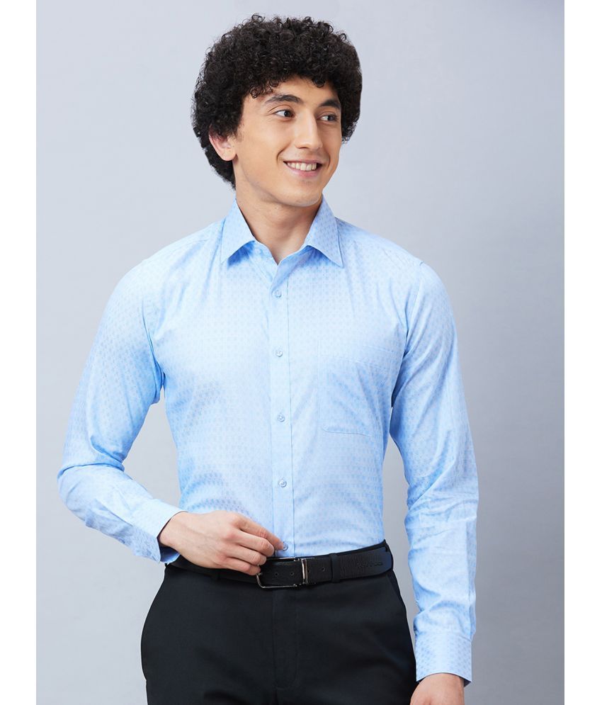     			Raymond Cotton Slim Fit Full Sleeves Men's Formal Shirt - Blue ( Pack of 1 )