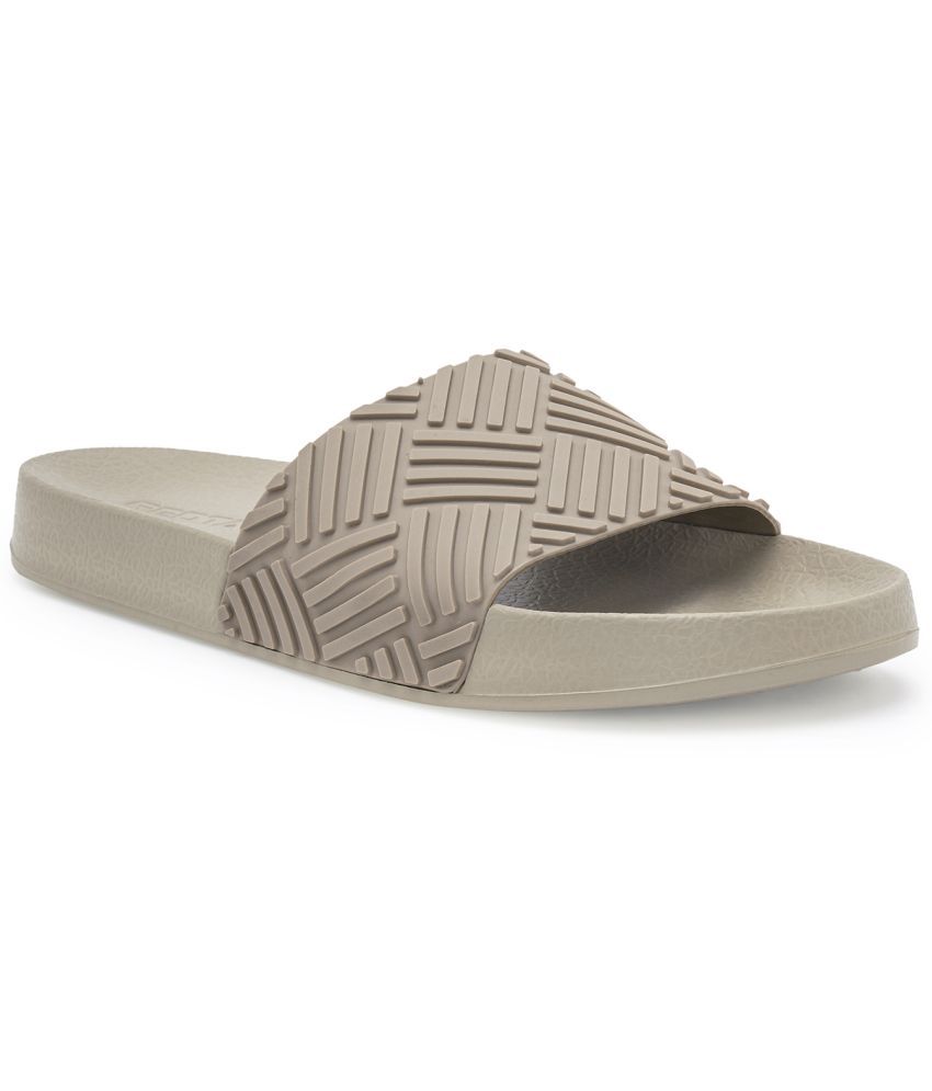     			Red Tape Beige Men's Slide Flip Flop