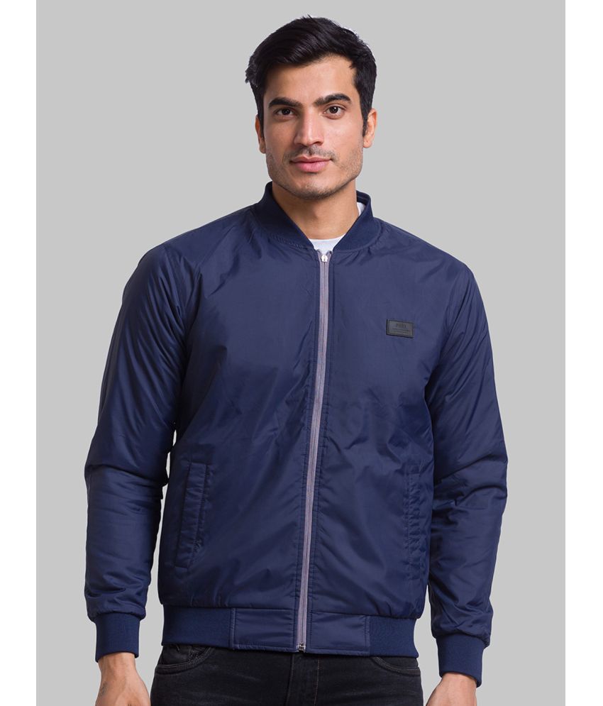     			Parx Polyester Men's Casual Jacket - Blue ( Pack of 1 )