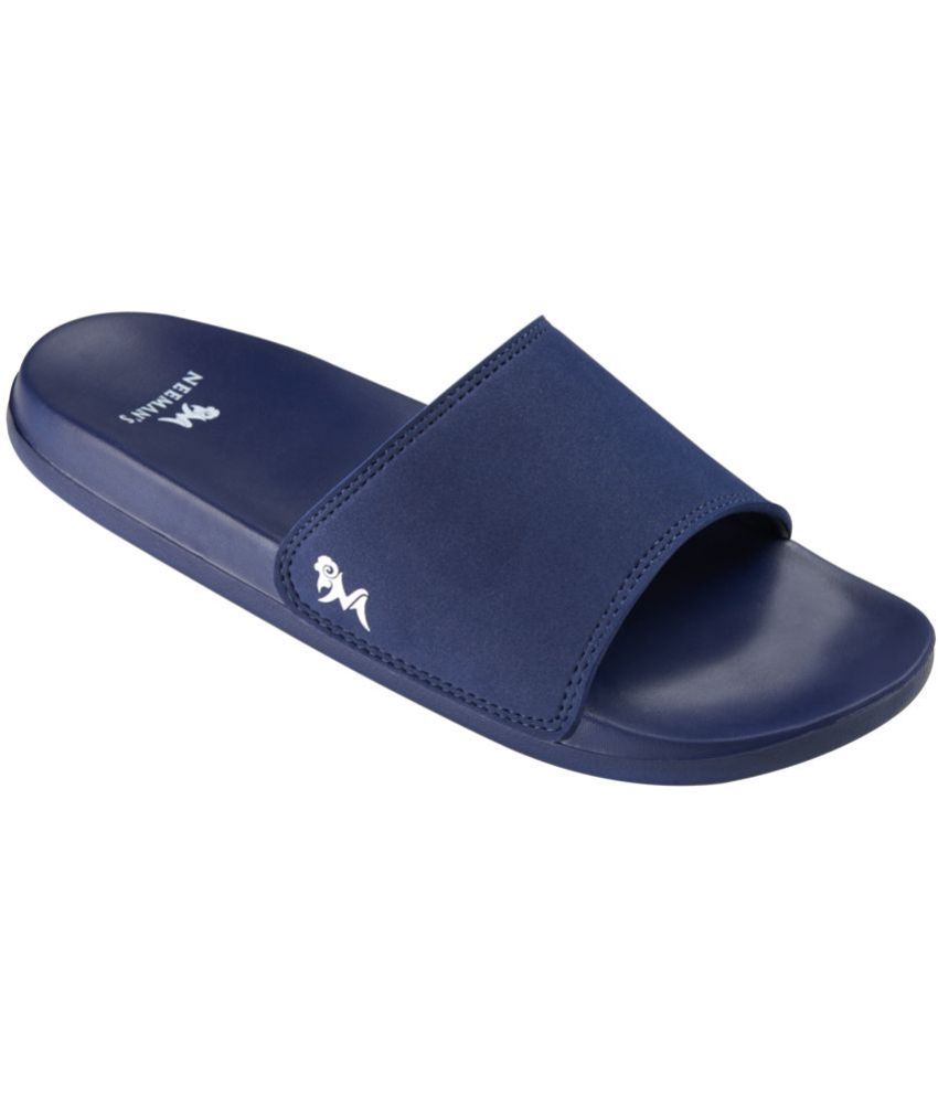     			Neemans Eco Slides Navy Men's Slip-on Shoes