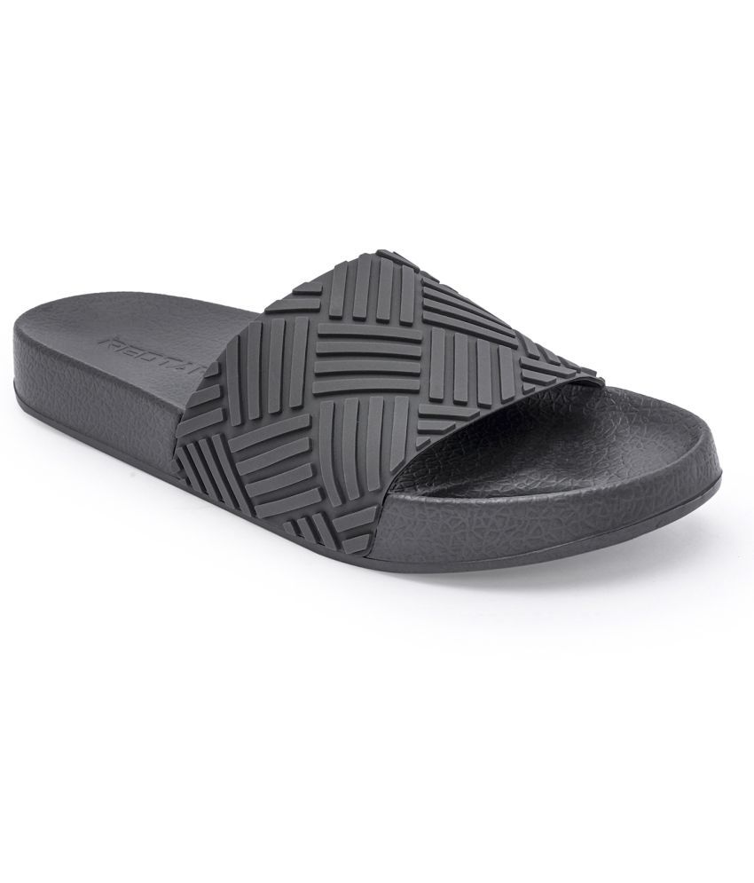     			Red Tape Grey Men's Slide Flip Flop