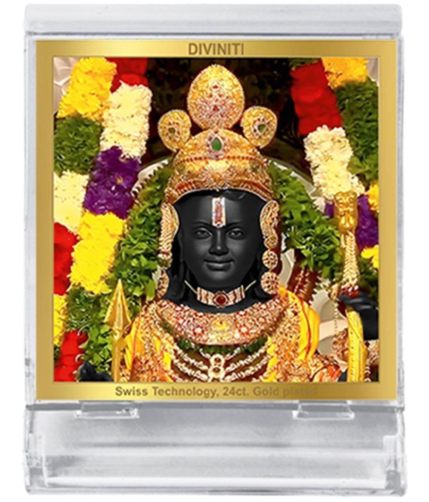     			Diviniti Lord Ram Ideal For Car Dashboard ( Pack of 1 )