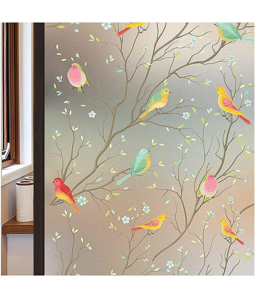     			KALPVRUKSH ENTERPRISE Window Sticker Birds ( 45 x 200 cms )
