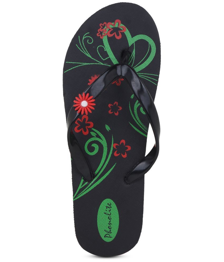     			Phonolite Black Women's Daily Slipper