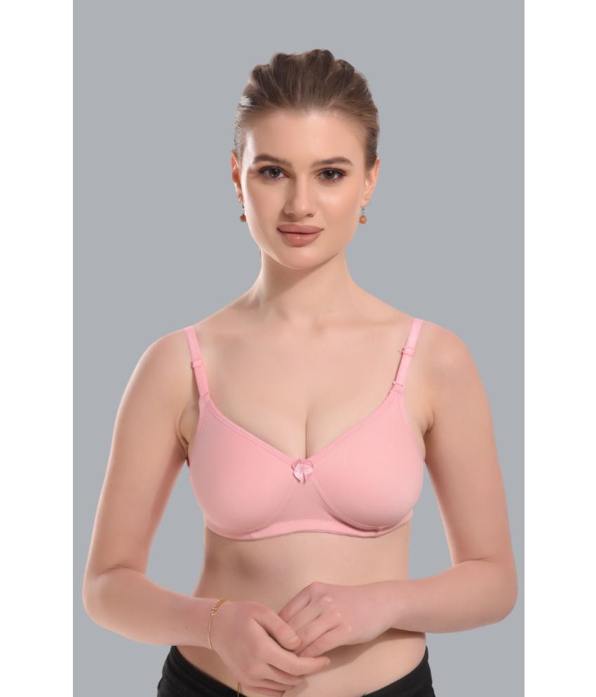     			Viral Girl Pink Cotton Heavily Padded Women's Everyday Bra ( Pack of 1 )