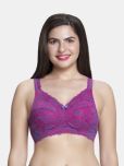 Amante Purple Nylon Non Padded Women's Everyday Bra ( Pack of 1 )