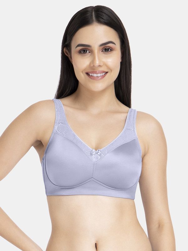     			Amante Nylon Women's Everyday Bra ( Light Grey ) BRA78001