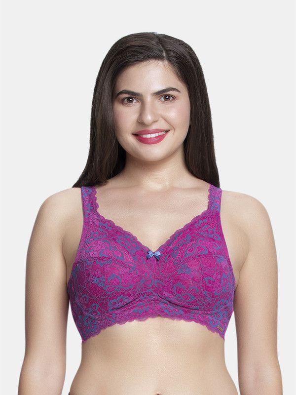     			Amante Purple Nylon Non Padded Women's Everyday Bra ( Pack of 1 )