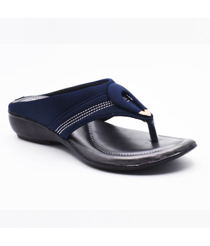     			IndiForce Blue Women's Flats