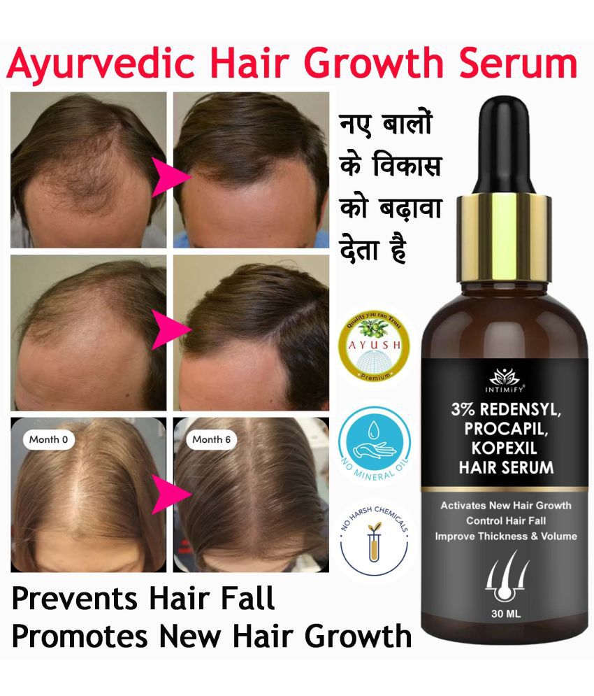     			Intimify 3% Redensyl Procapil Kopexil Hair Serum Hair Growth Serum Hair Fall Serum 30ml